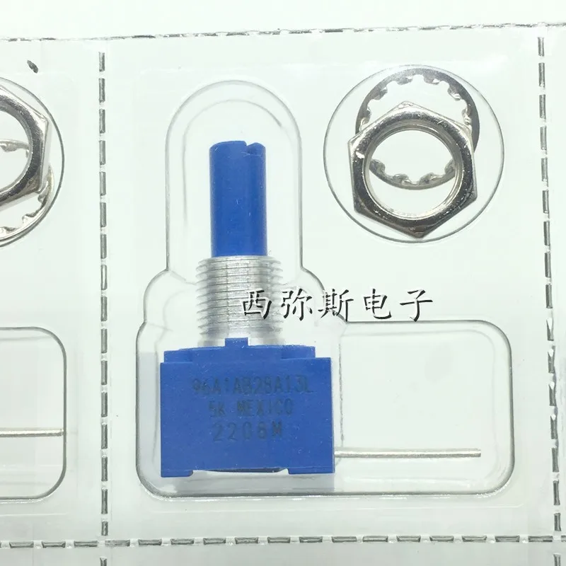 1PCS Brand-new original precision single coil wire wound potentiometer 96A1A-B28-A13L 5K Europe MEXICO origin