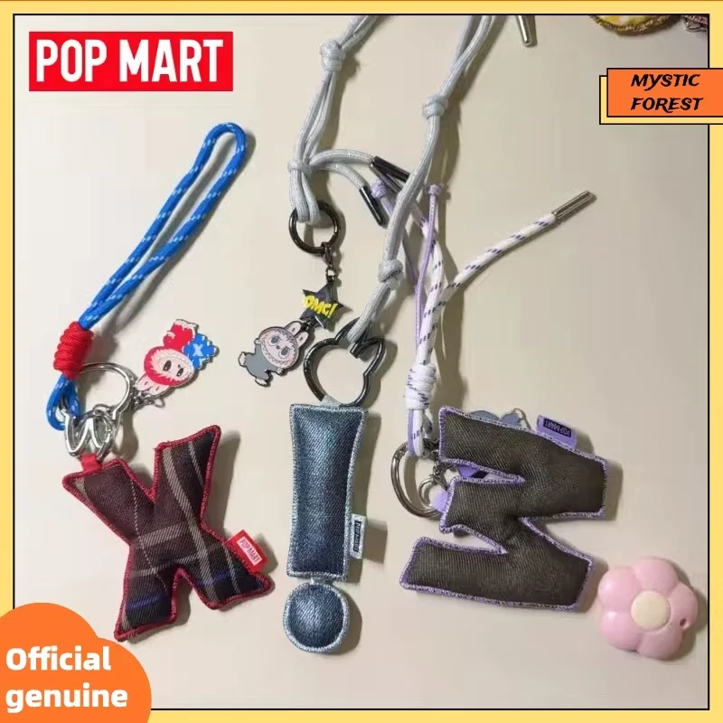 

POPMART Labubu The Monsters Pin For Love Series слепая коробка с подвеской в виде буквы, декоративная булавка для сумки Love Mystery Box, подарок-сюрприз