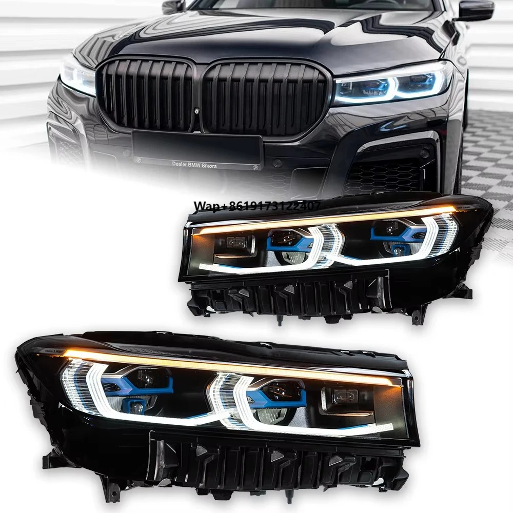 

Car Model for 7 Series G12 2016-2019 LED DRL Dynamic Signal High and Low Beam Day Running Light DRL Light Auto Lamps