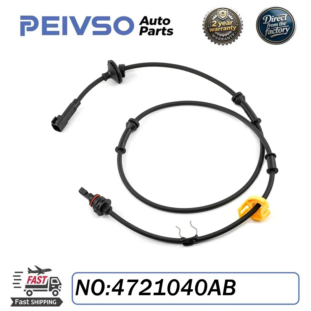 

4721040AB High Quality ABS Wheel Speed Sensor Rear Left/Right For Chrysler Town & Country Dodge Caravan 5066353AA 5086651AA