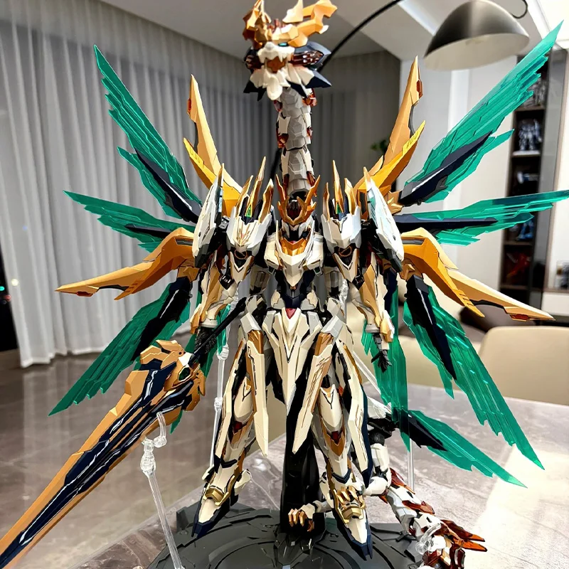 

In Stock Yuyitang Gs-Toys Emperor Huang Action Figure Yuan Ling Huang Di Ying Loong Assembling Movability Model Toys Mecha Gift