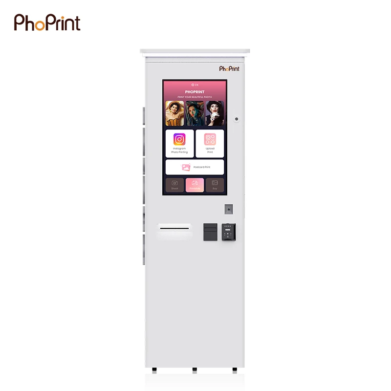 Portable Dslr Camera Instagram Search Self Service Payment Photo Booth Kiosk Commercial