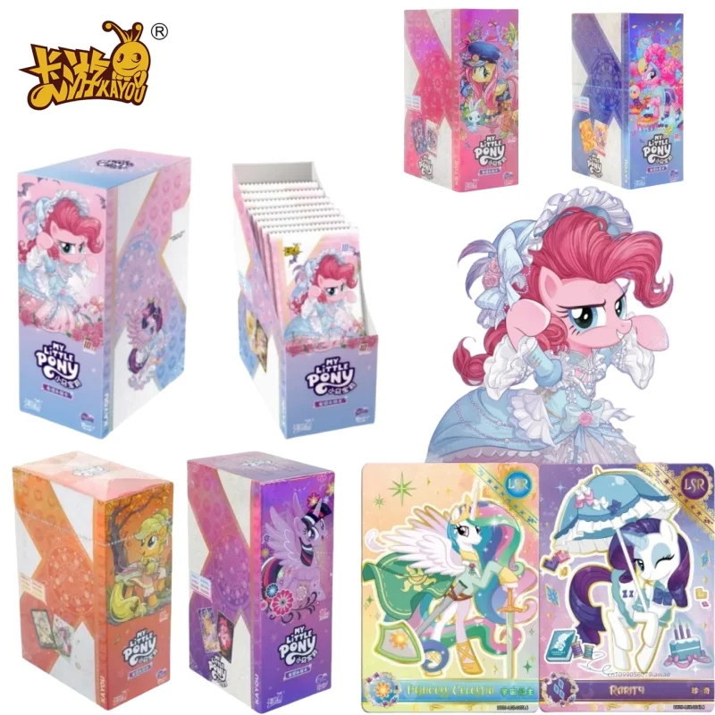 

KAYOU новые продукты My Little Pony Friendship Forever Card Huiyue Pack Series Коллекционная карта Аниме Периферийная игрушка в подарок