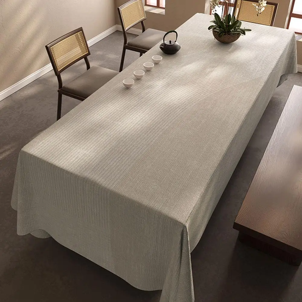 Mantel Rectangular Simple y moderno para boda, Hotel, banquete, cubierta de mesa, decoración del hogar, 130cm x 160cm, A5s9
