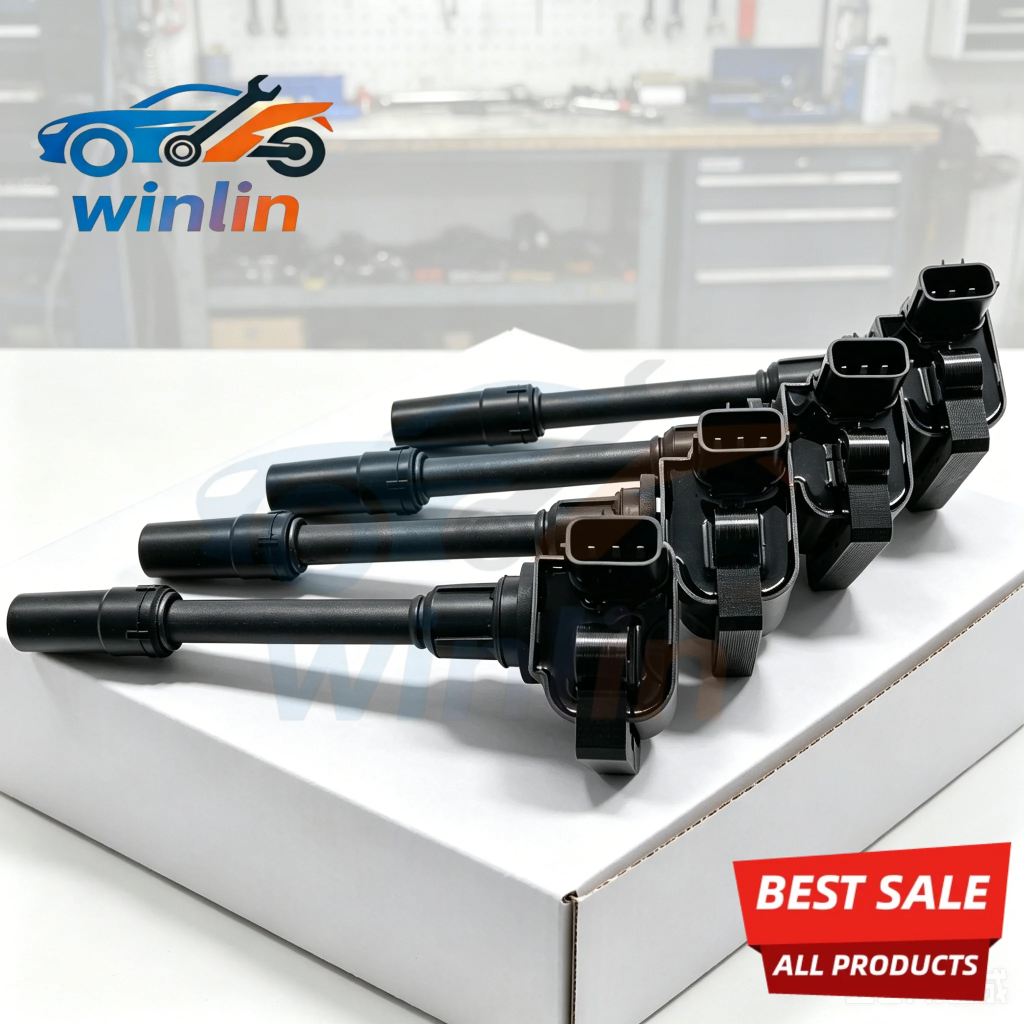 OEM 4PCS High Quality Ignition Coil MD362913 for Mitsubishi Lancer Mirage Eclipse Galant Carisma Pajero Space 1.8L 2.0L