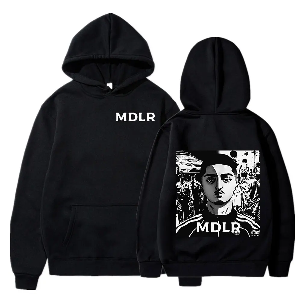 Rapper Morad MDLR Graphic Hoodies Men's Women Clothing Fashion Hip Hop Oversized Sweatshirts Vintage Loose Pullovers Streetwear