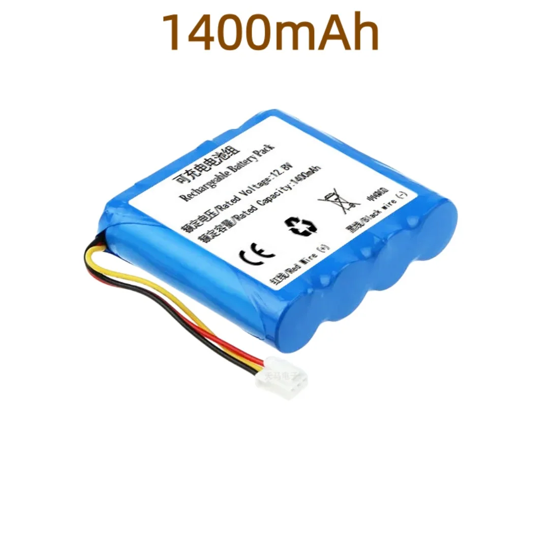 12.8V 17.92Wh 1400mAh Robot Vacuum Battery for Moneual RYDIS MR6500