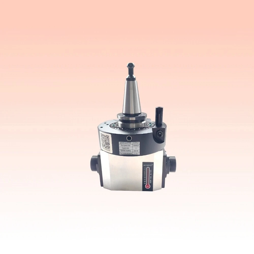 Right Angle Milling Head / Angle Head for Woodworking CNC Router Aggregate for Side Drilling & Horizontal Milling