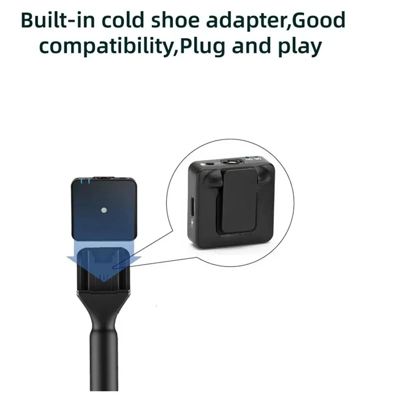 ไมโครโฟนไร้สาย Handheld Grip Stick สําหรับ DJI Mic 2/Moma/Node Go/Relaxart ไมโครโฟนการบันทึกสัมภาษณ์อะแดปเตอร์ทนทาน