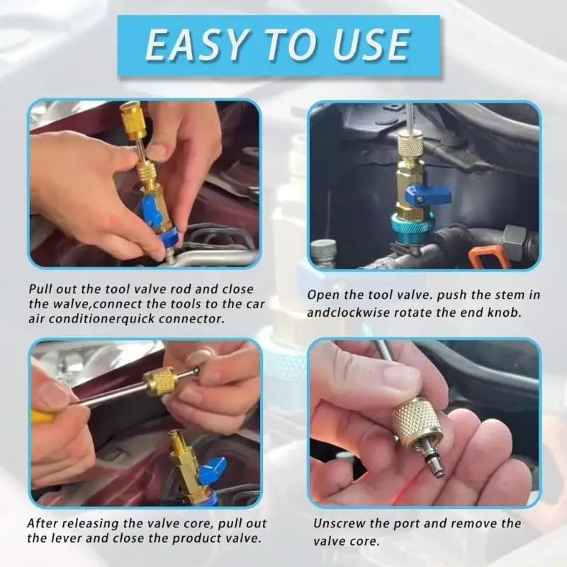 J0MA Air-Conditioning Tool for Repair Technicians and DIY Use