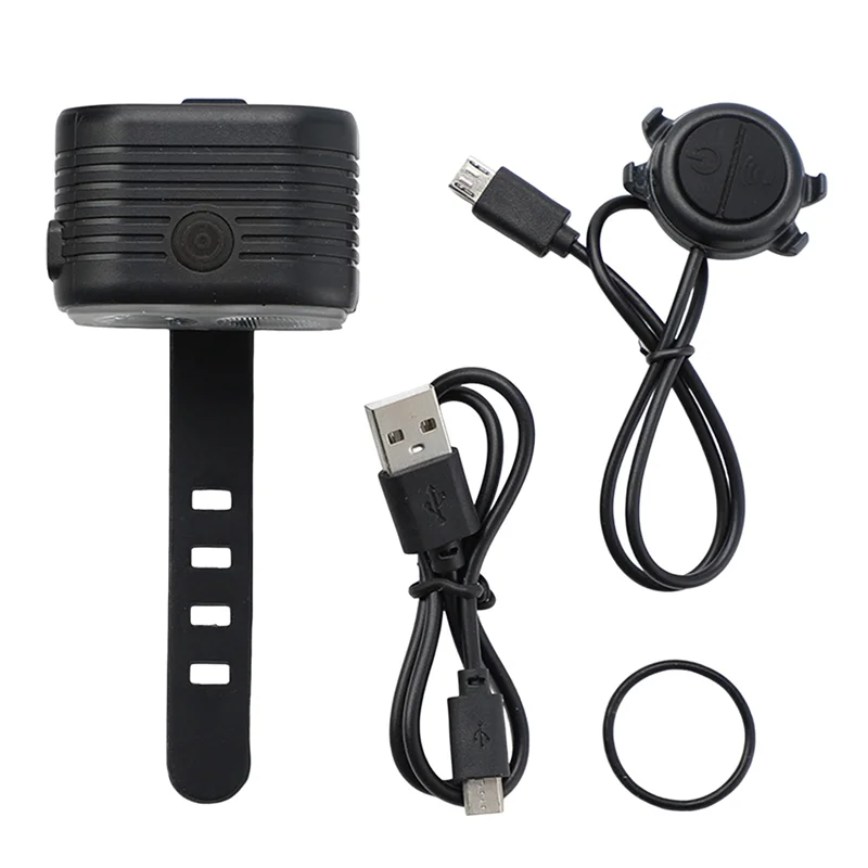 

AWAH Bicycle Light High And Low Dual Lamp Beads Rechargeable Headlight, Multi-Function Light