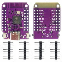 ESP32 S2 MINI 2.4G WIFI Module for IoT Development Board 4MB Flash 32PIN USB Type-C 2MB PSRAM ESP32-S2