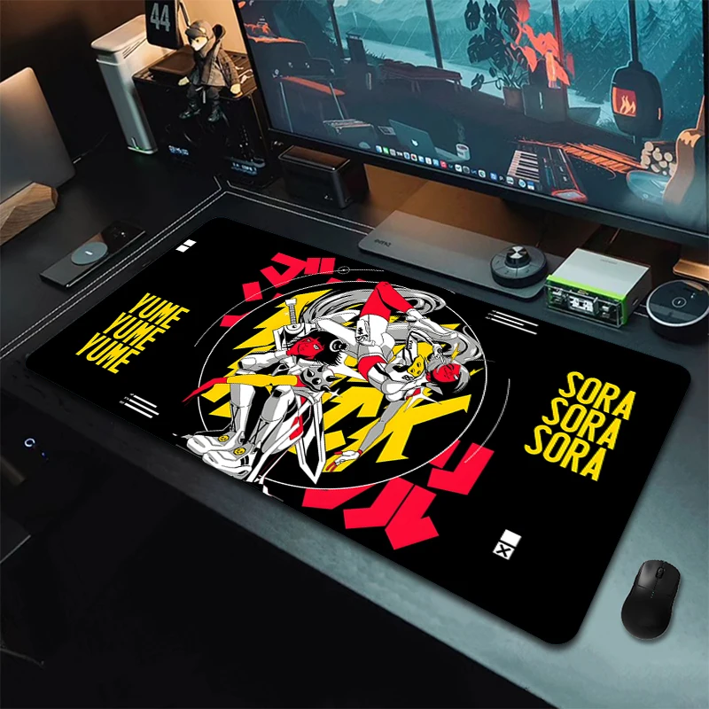 

Wallhack Frenzy Sora Arcade Twins Gaming Mouse Pad Game Professional Large Mousepad Gamer Non-Slip Computer Mouse Mat Desk Mat