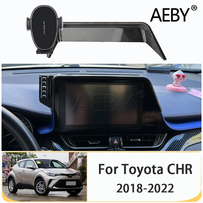 

Автомобильный держатель для телефона, кронштейн для Toyota CHR 2018 2019 2020 2021 2022, экран C-HR, GPS, фиксированная навигационная подставка, специальная авто