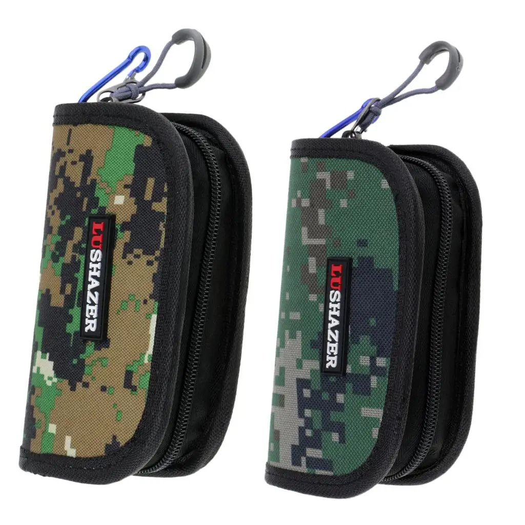 Fishing Spoon Tackle Bag Wallet Baits Storage Case Metal Jig image 5