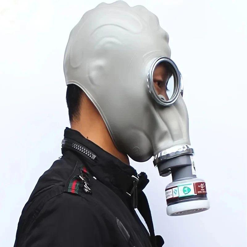 Gas mask, dustproof, formaldehyde labor protection, gas mask, full face mask, automotive spray painting, special fire protection