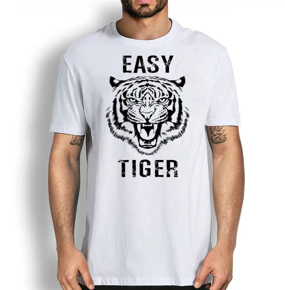 

Animal Tiger Lovers T-shirt, Easy Tiger Shirt , Tiger Tee Unisex T-shirts For Man Woman Short Summer Tees Casual Cotton