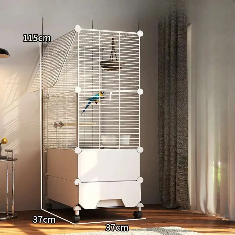 

Rat Accessories Parrot Bird Cage Aviary Rabbit Courtyard Bird Cage Habitat Speciality Jaula Decorativa Pet Products RR50BC