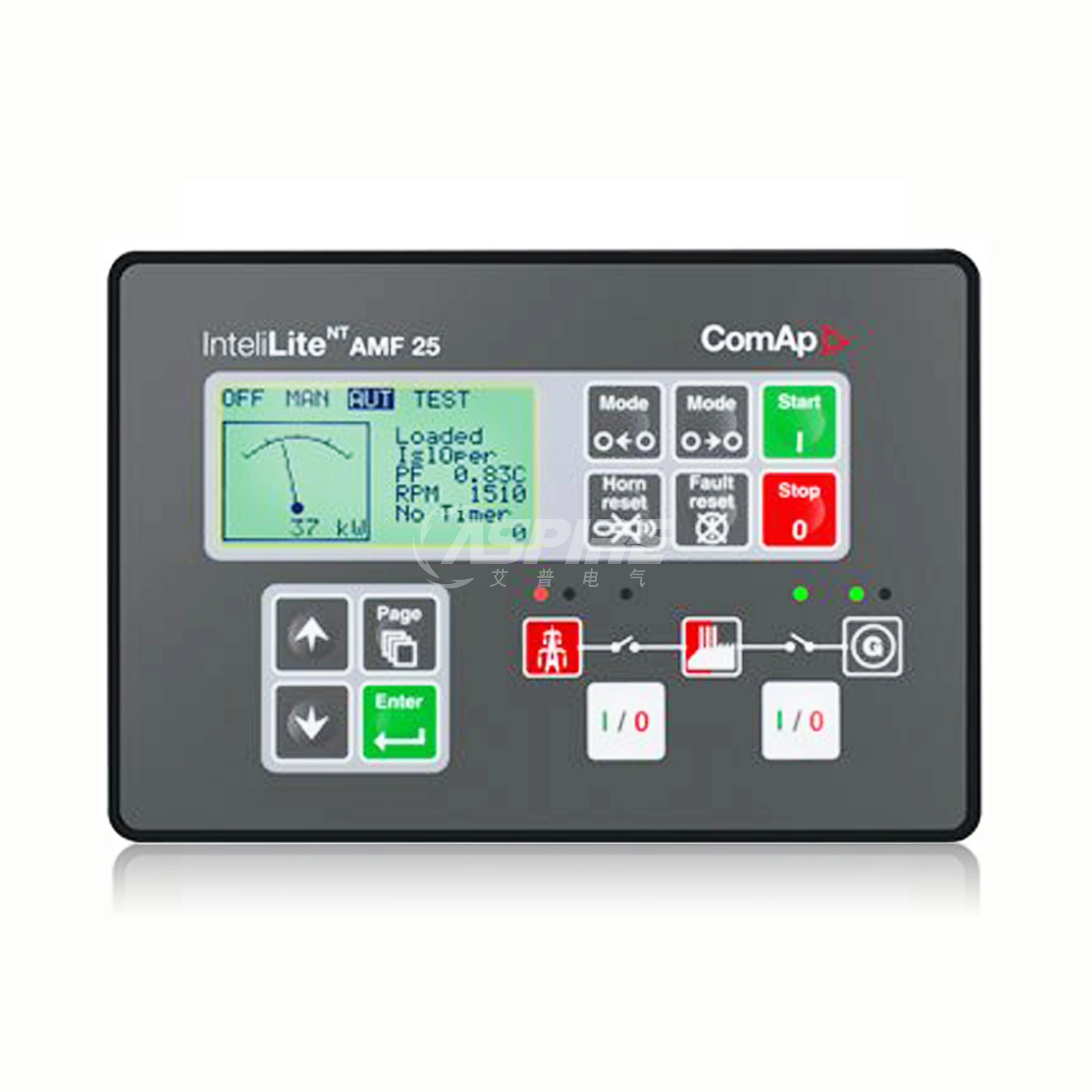 High Quality AMF20 AMF25 Diesel Generator Set Controller Generator Automatic Start Stop Control Module With LCD display