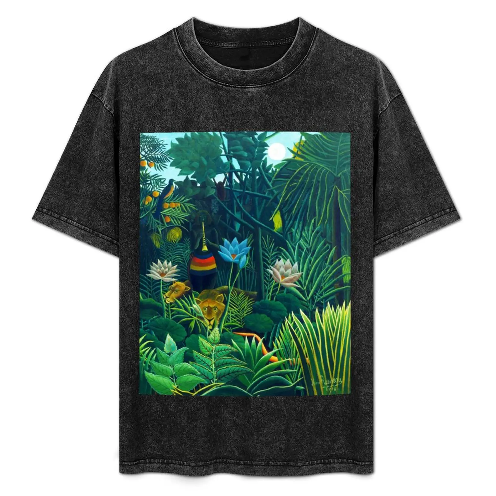 

Henri Rousseau The dream(detail), 1910 T-Shirt quick drying luxury clothing labubu funny costumes Men's t-shirts