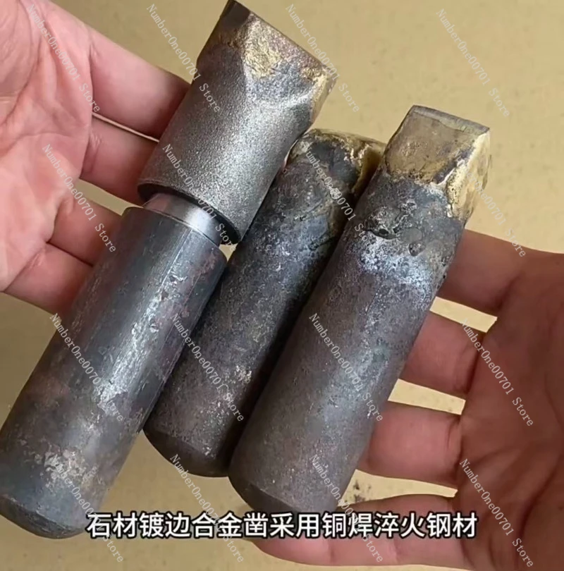 

Stone Splitting Chisel Flat Edge Alloy Hand Tool for Rock Cutting Breaking Masonry Concrete Paving Pitching
