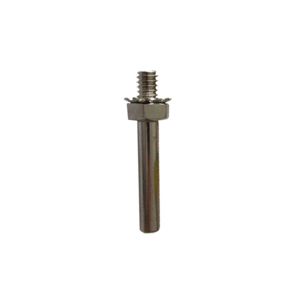 Almohadilla de respaldo de lijado de 75mm y 3 pulgadas, gancho y bucle con vástago de 6mm para pulir y moler, accesorios de herramientas eléctricas abrasivas