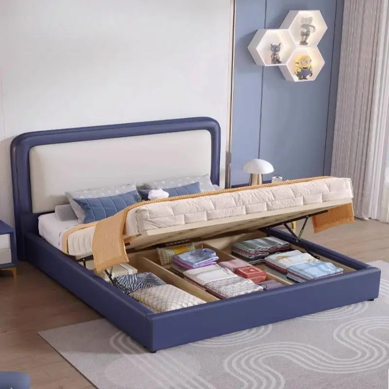 유럽형 저렴한 심플 맞춤 디자인 어린이 침대, 모던 스타일 원목 아동용 침대 가구