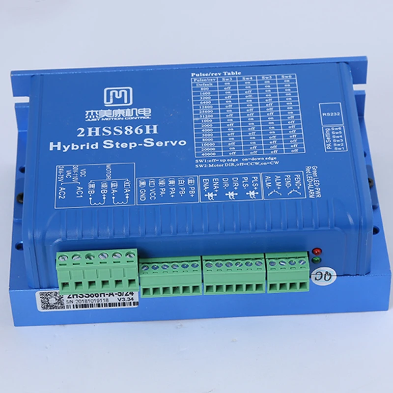 2HSS86H Closed Loop Stepper Motor Driver Machine Tool Accessory for CNC Engraving Machine view 2