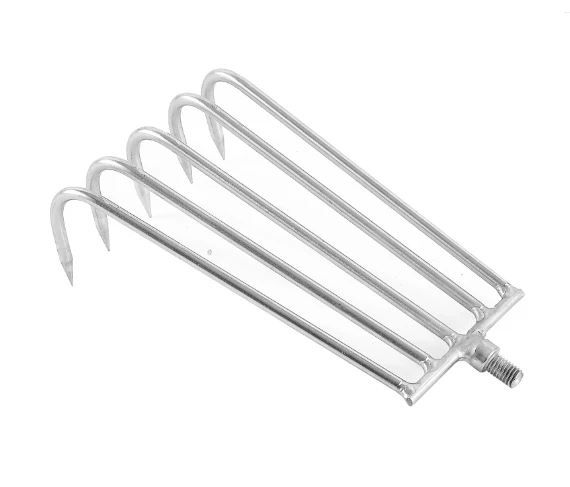 

Heavy Duty Stainless Steel Water Plant Fishing For Aquatic Weeds Removal Garden Weeding Leaf Pickup Yard Tool Lake Grass Rake