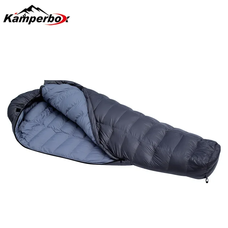 Pole Winter Sleeping Bag Backpacking Metres Quilt Feathers Adults Ultralight Goose Down 1000G Waterproof Cold Outdoor Emergency