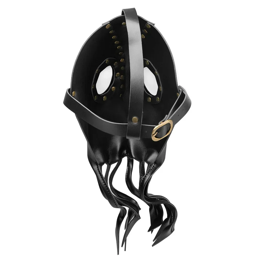 Steampunk Octopus Masker PU Leer Octopus Maskers Dier Cosplays Party Masker Halloween Masker Anime Maskerade PU Octopus Masque