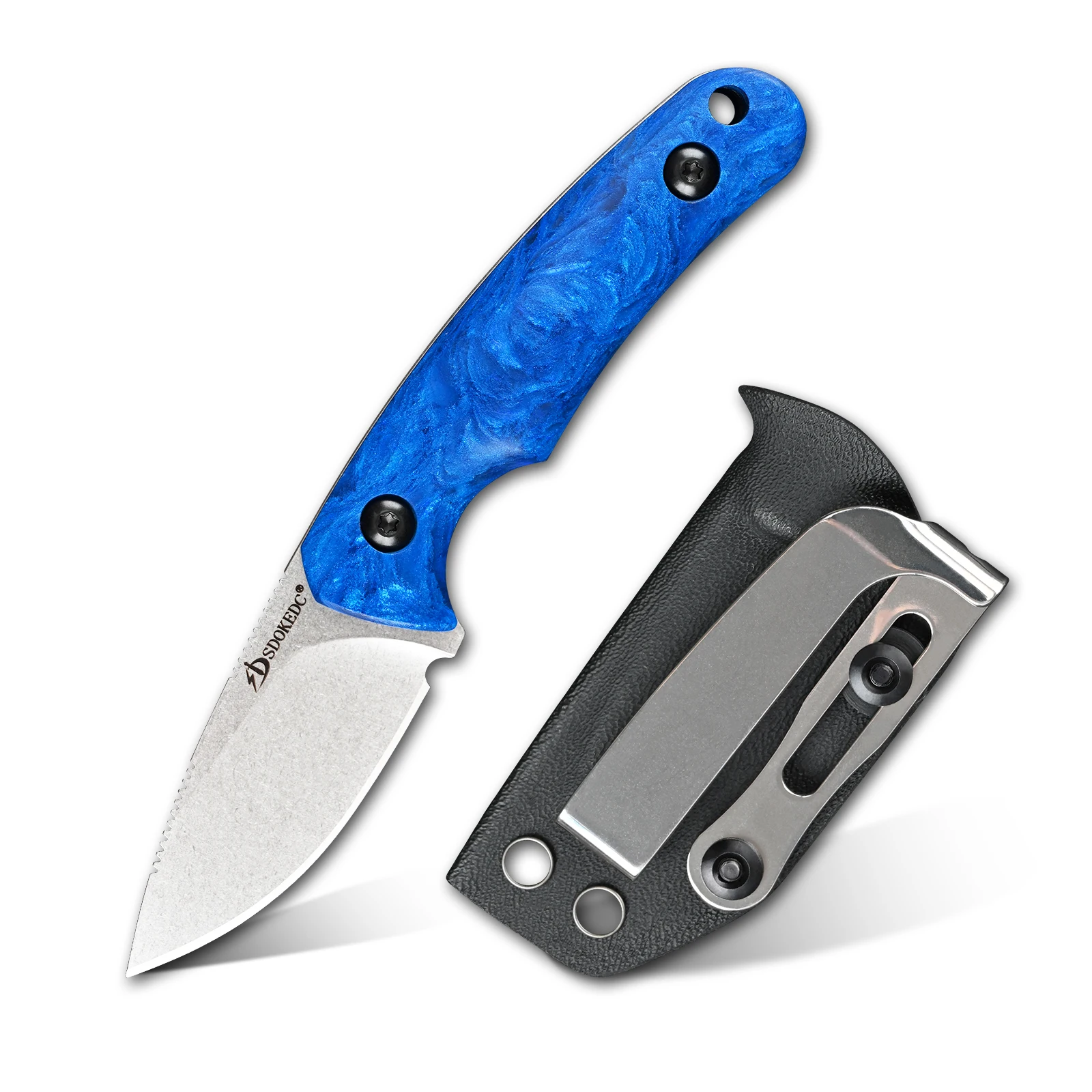 The SDOKEDC DC53 Steel Knife Shredded Carbon Fiber Handle EDC Pocket Tool: A $37.51 Game-Changer for Outdoor Enthusiasts? In-Depth Review & Buyer's Guide