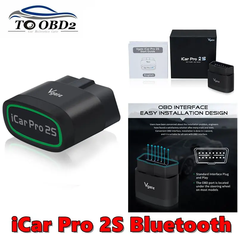 

Новый диагностический инструмент Vgate iCar Pro 2S OBD2 ELM327 Bluetooth 5,3 автоматический сканер с поддержкой Android/IOS/ПК V2.3 автоматический сканер