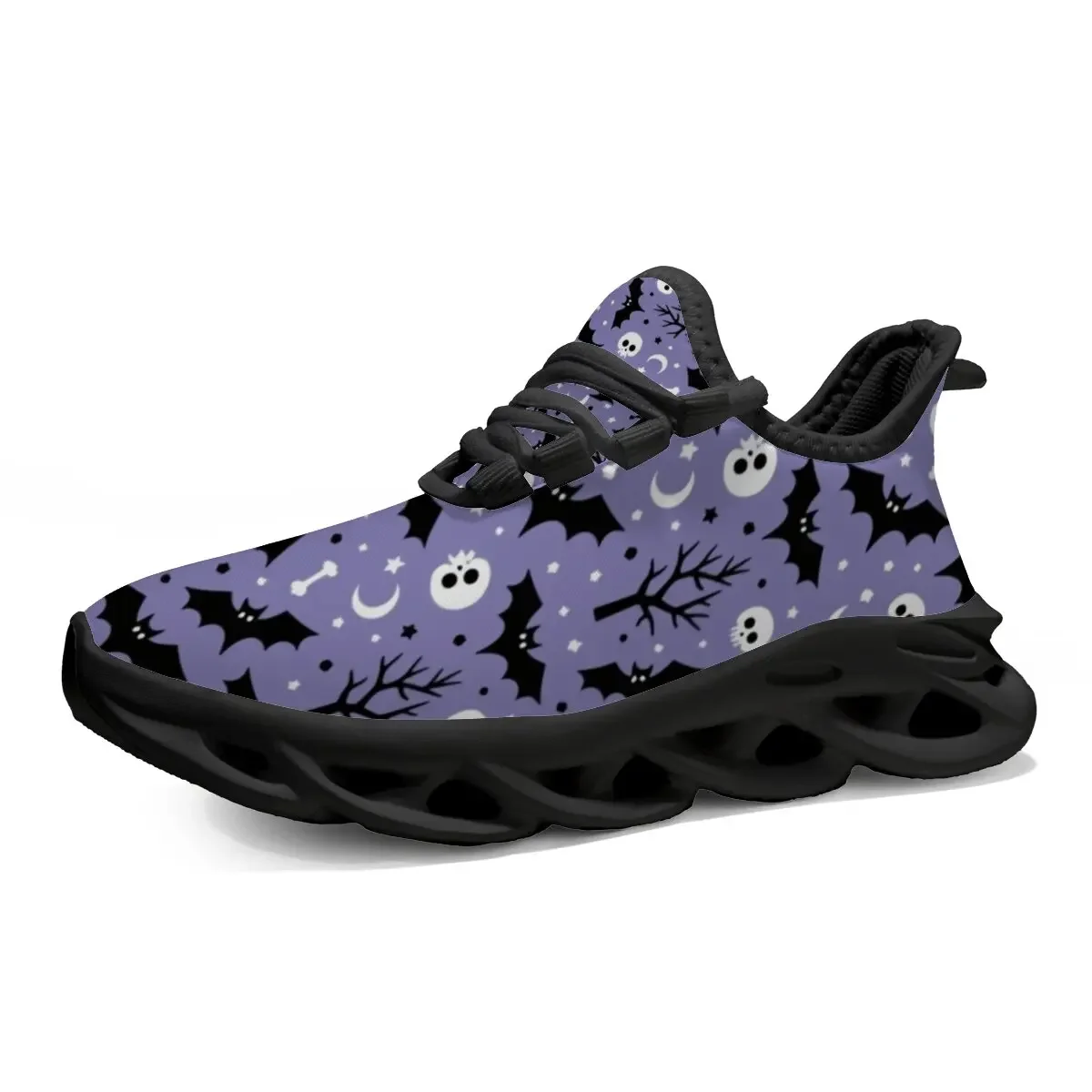 

Children's Casual Shoes with Breathable Mesh Soft Soles Summer Lace-up Cartoon Graffiti and A Sense of Technology Design