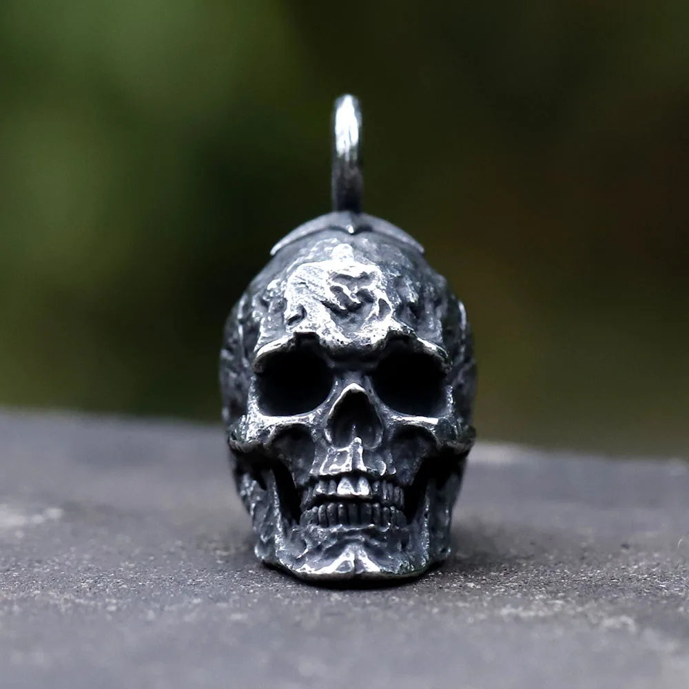 2022 neue 316l Edelstahl Ziege Schädel öffner Herren Anhänger Halskette Punk Party Mode hochwertigen Schmuck versand kostenfrei