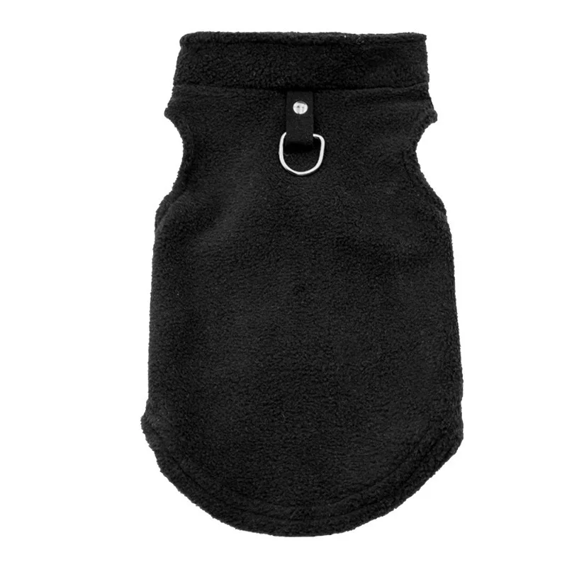 Soft Fleece Dog Vest Puppy Cat Clothes Spring Winter Outdoors Warm Vest Sweater Costumes Jacket Yorkshire Clothes For Small Dogs