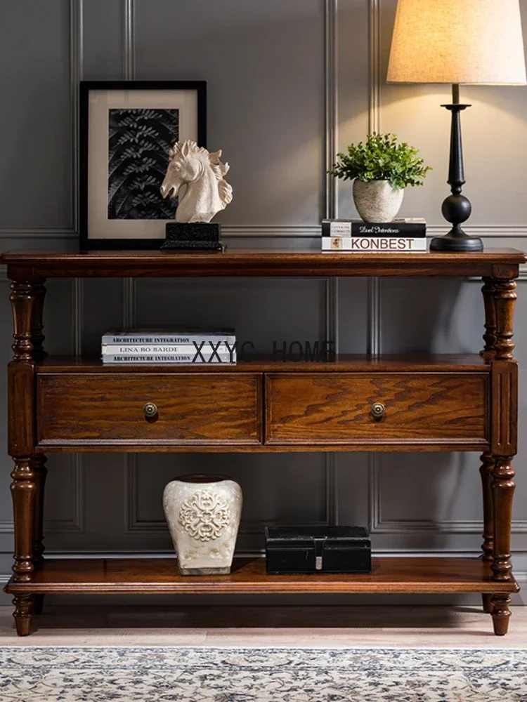 

Entrance Cabinet Console Tables Sofa Back Cabinet Long Partition Locker