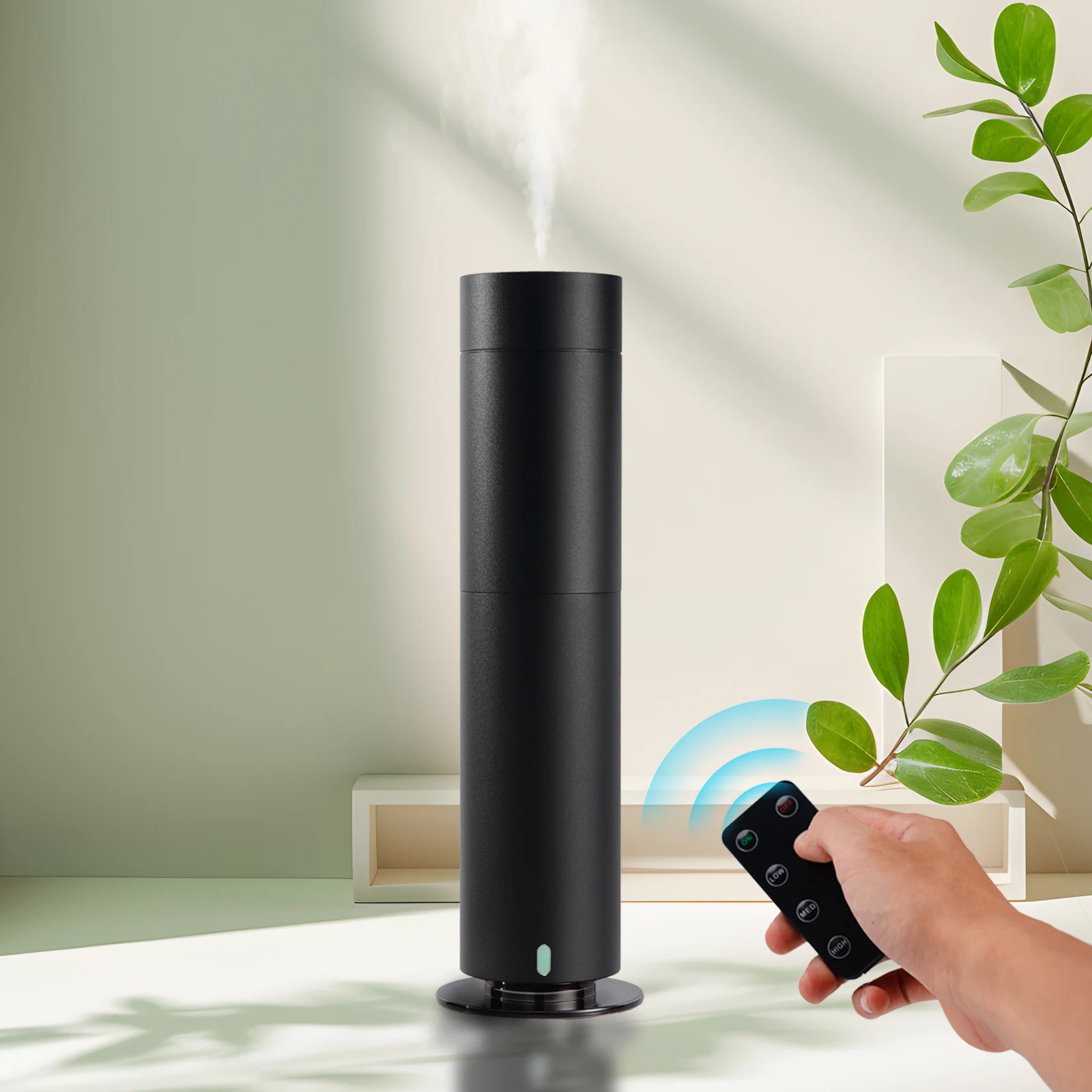 

Современный металлический башенный диффузор аромата с дистанционным управлением, 120 мл, стильный диффузор аромата с дистанционным управлением для домашней спальни