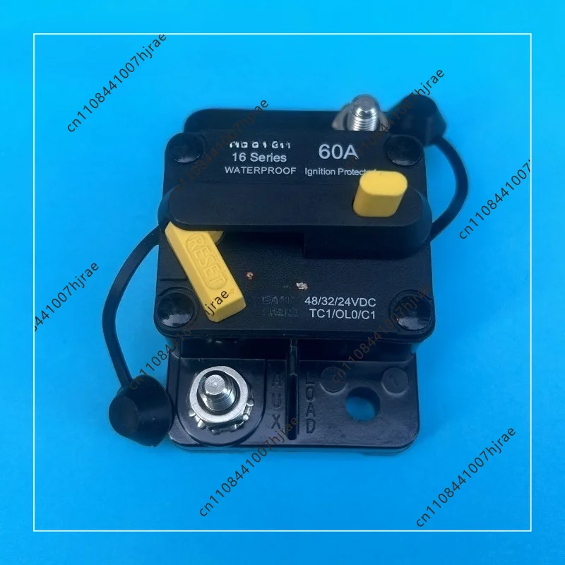 16 Overload Protector Audio Car Ship Reset Circuit Breaker 30A50100150200250A