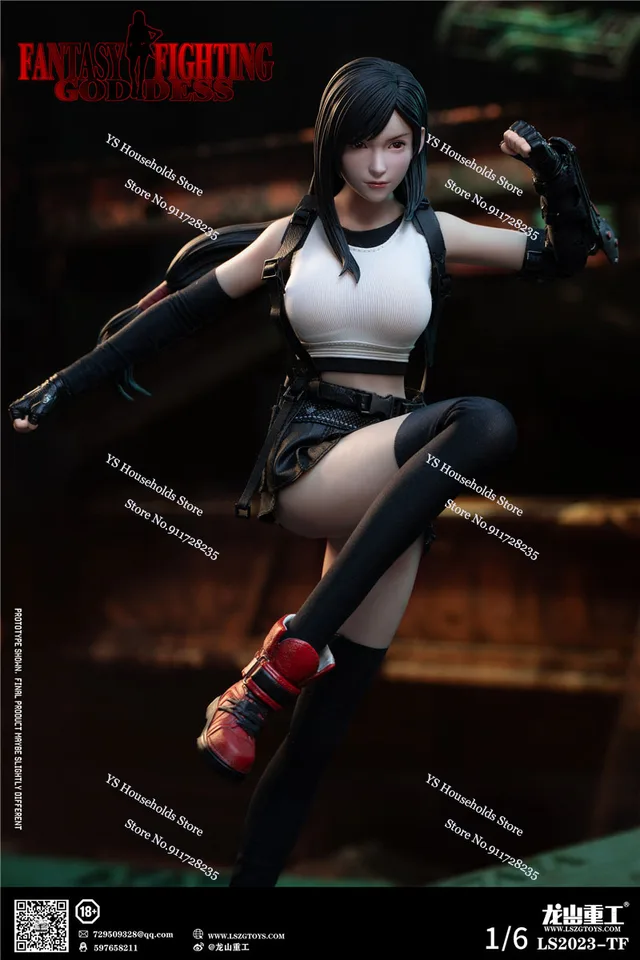 LS2023-TF 1/6 Goddess of Fighting Girl Tifa Action Figure Game
