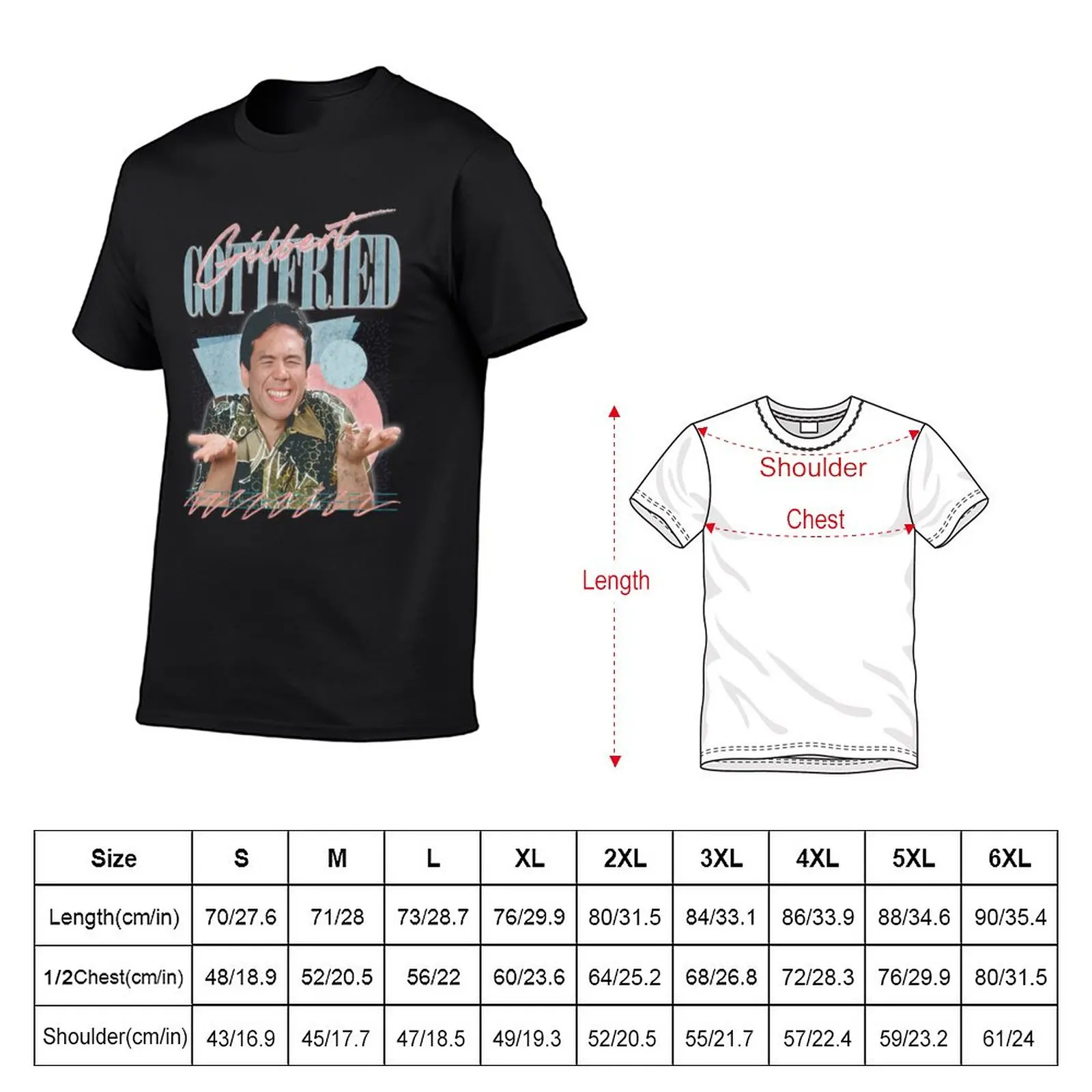 New Gilbert Gottfried T-Shirt tees boys animal print shirt cute tops men t shirt