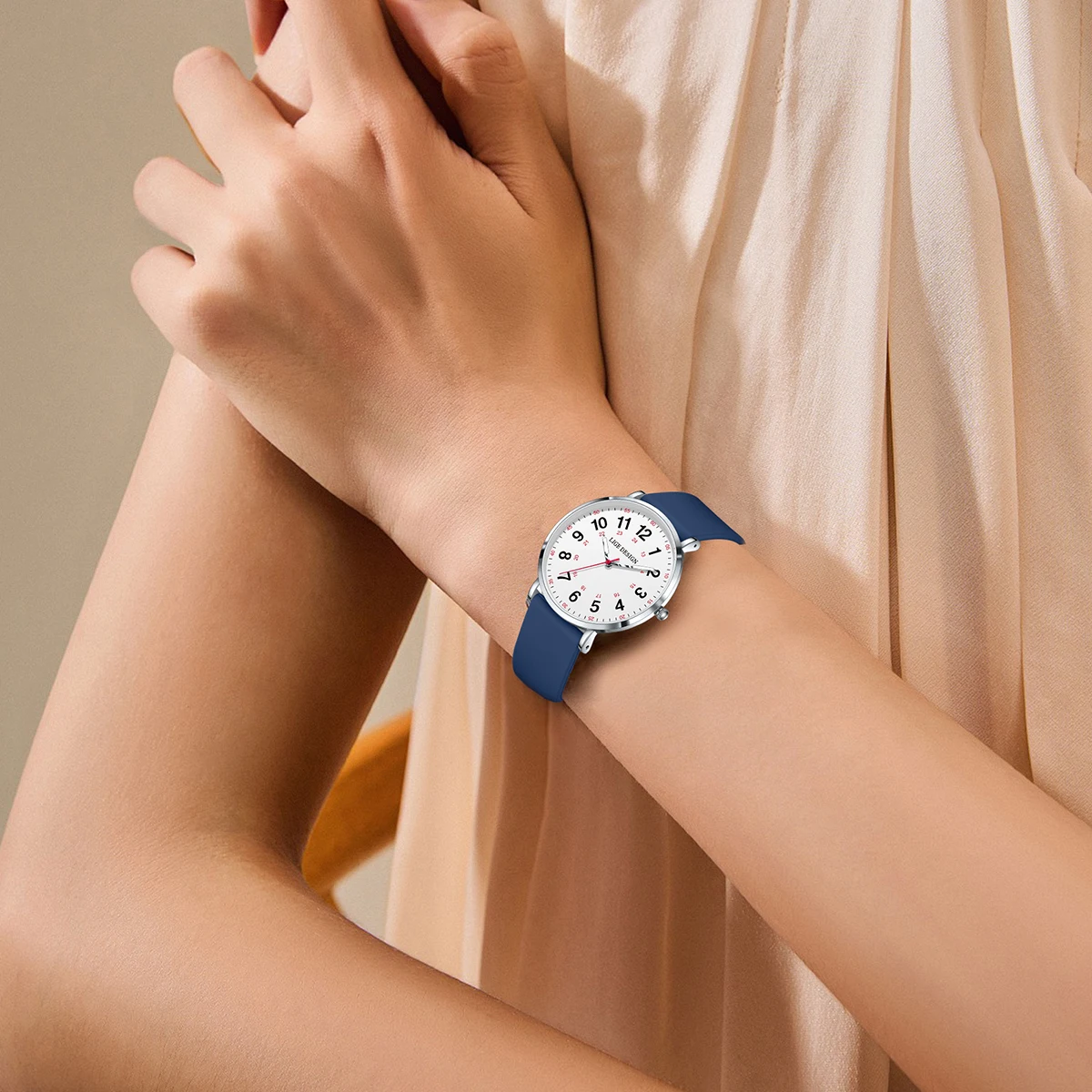 LIGE Simple Vintage Classic Fashion Casual Women Watch For Men Ladies Silicone Belt Elegant Wild Creative Quartz Wristwatch Men