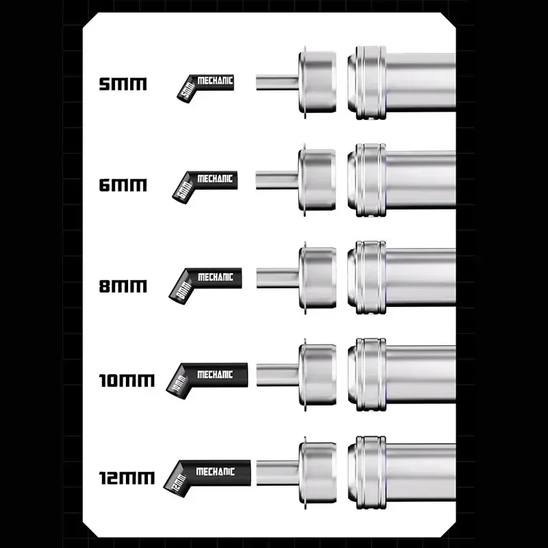 Mechanic 861 Series Heat Gun Nozzle Sleeve for 861DW/ 861Pro Integrated Elbow Hot Air Station Heat Guns Mouth PCB Welding Repair