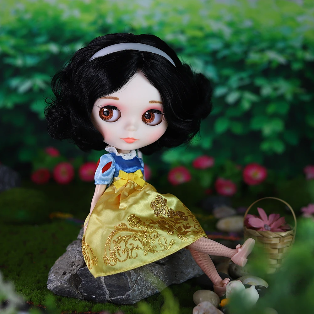 

ICY DBS Blyth Doll BJD Snow White Normal body White Skin Matte Face 1/6 Toy 30cm Girl Gift Anime SD