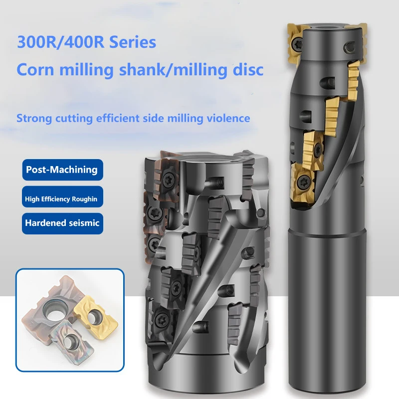 CNC corn milling cutter bar 300R for rough side milling 400R corn milling cutter disc corn milling cutter corn cutter disc