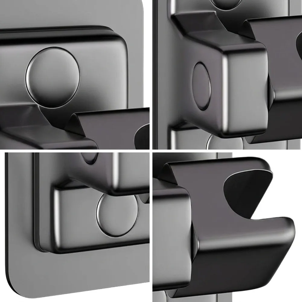 ABS Shower Bracket Designed for Drill-Free Installation Featuring 360 Rotation and Broad Compatibility with 4 Inch Fittings