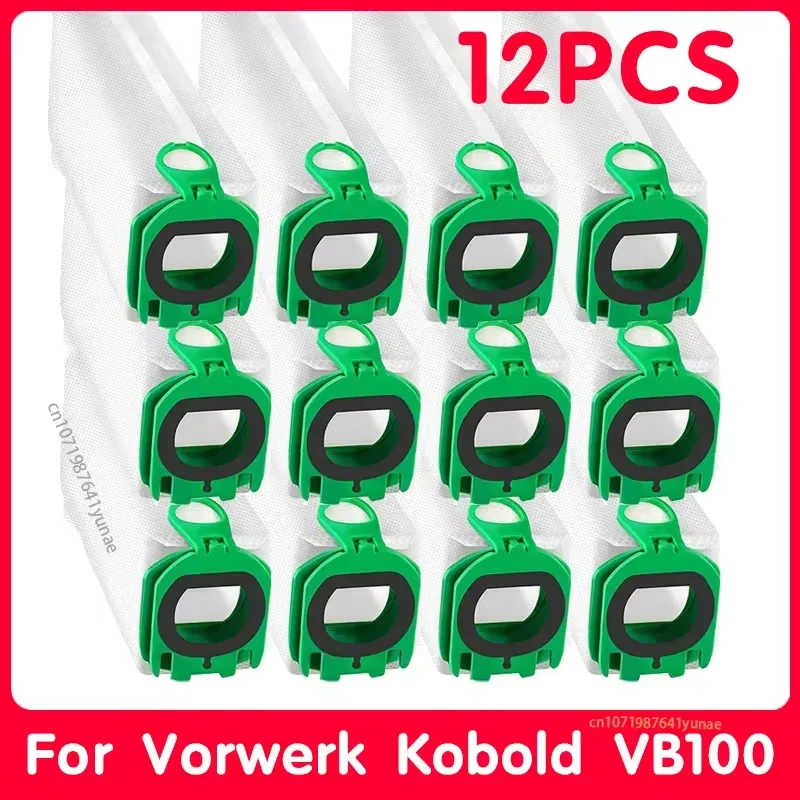 Dust Bags For Vorwerk Kobold VB100 FP100 VB 100 FP 100 Filter Bags Protection Filters Spare Parts Vacuum Cleaner Bag