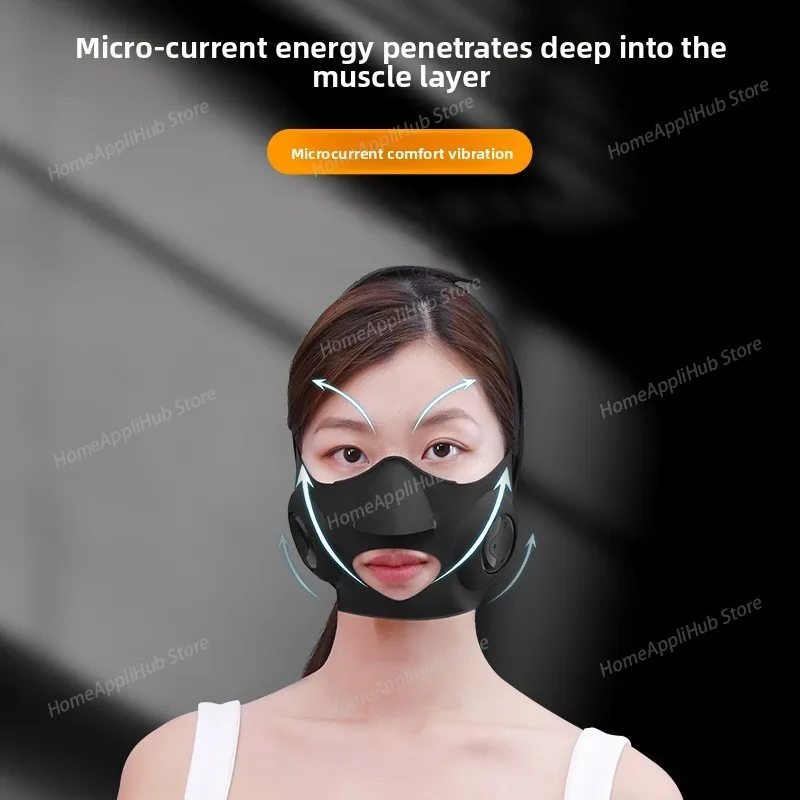 The new face massager EMS face-lifting instrument household beauty instrument mask lift micro-current electric V-face instrument