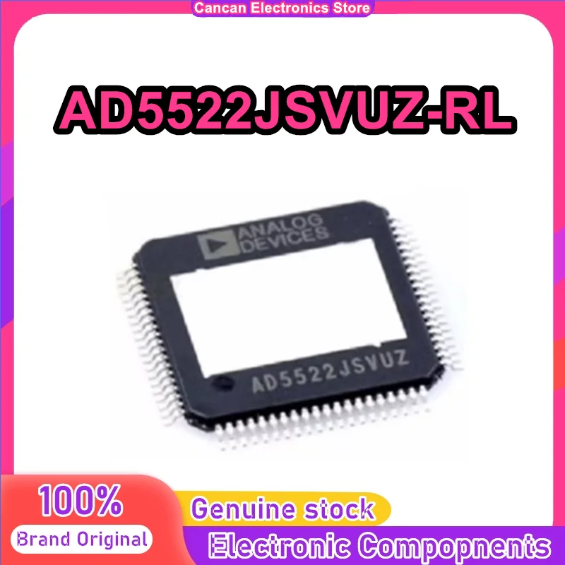 AD5522JSVUZ-RL AD5522JSVUZ TQFP-80 IC Chip 100% New Original in stock