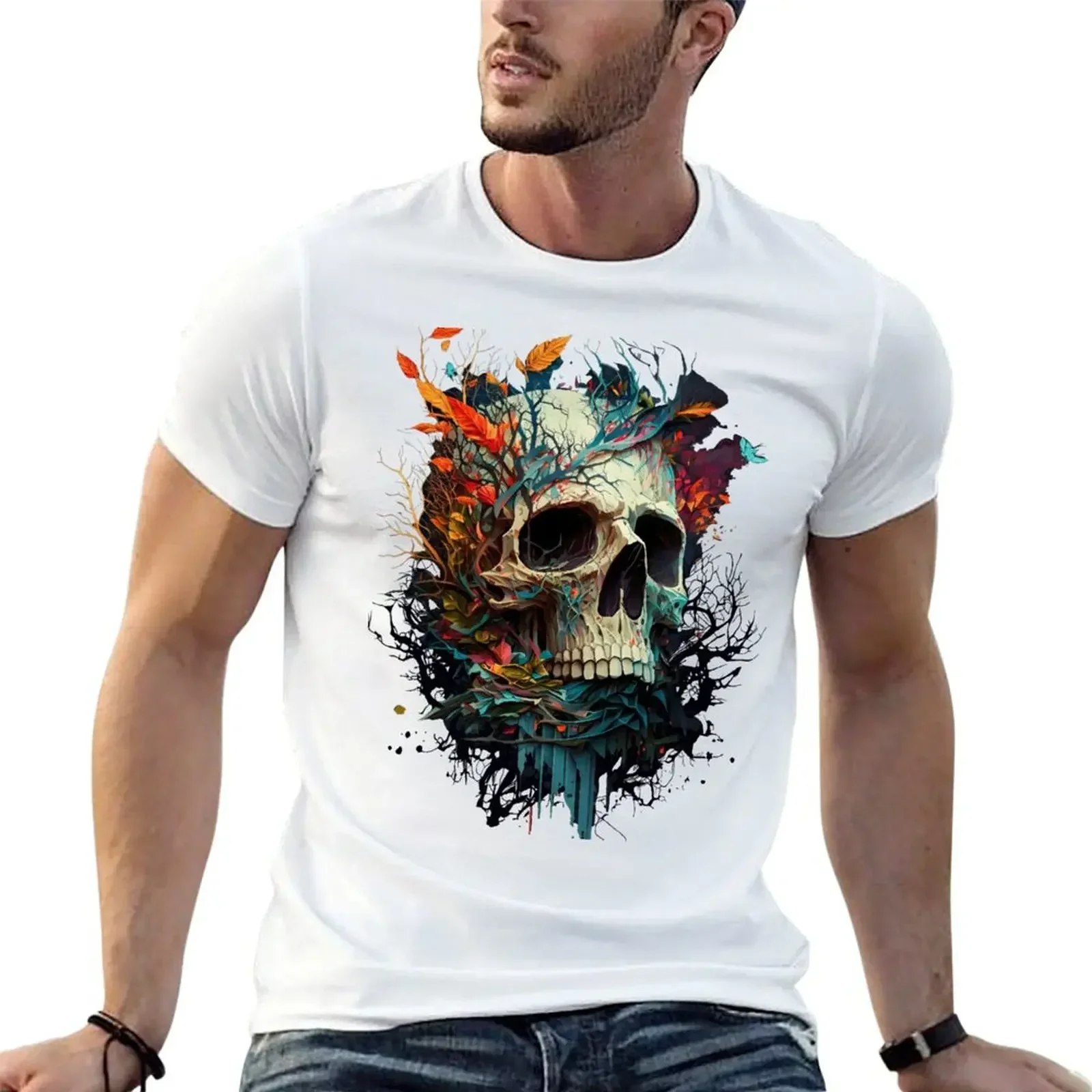 Experience Ultimate Comfort and Style - The Perfect Addition to Your Casual Wardrobe T-Shirt tops shirts men graphic